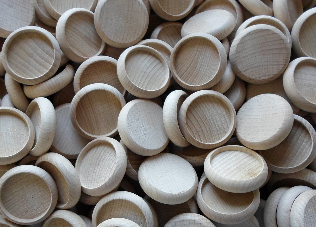 Kerzentüllen flach, Buche