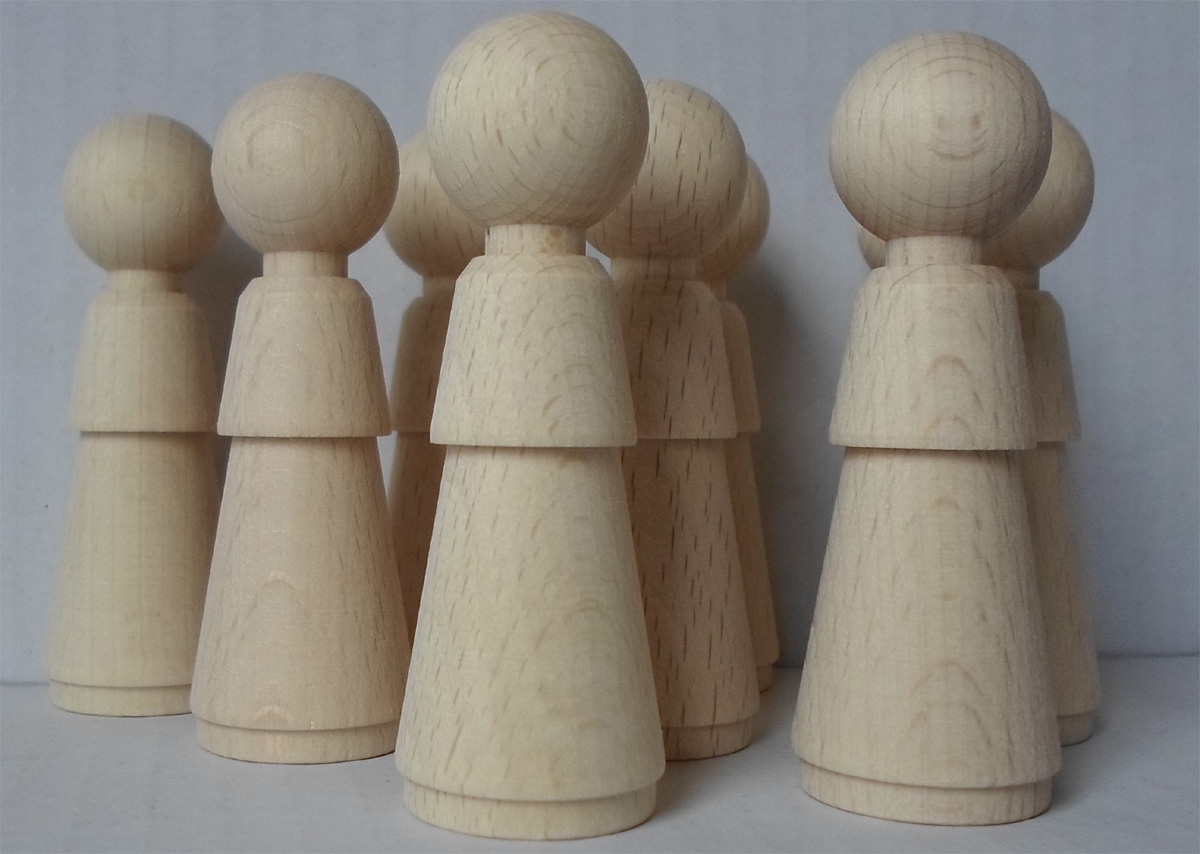 Figurenkegel 72 mm hoch