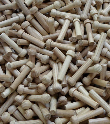 Achsstecker - Holznägel